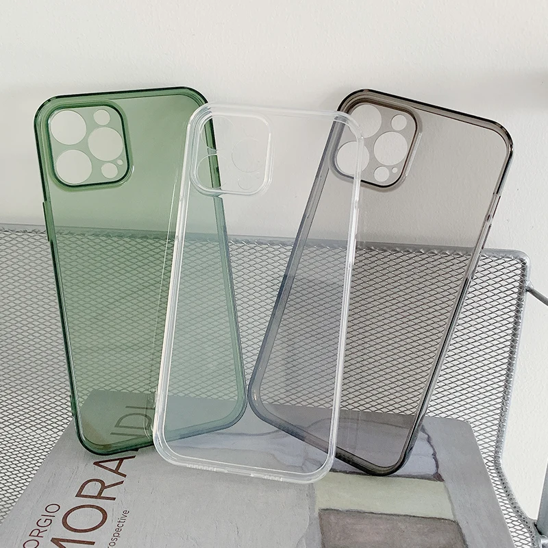 Transparent silicone case for IPhone 2