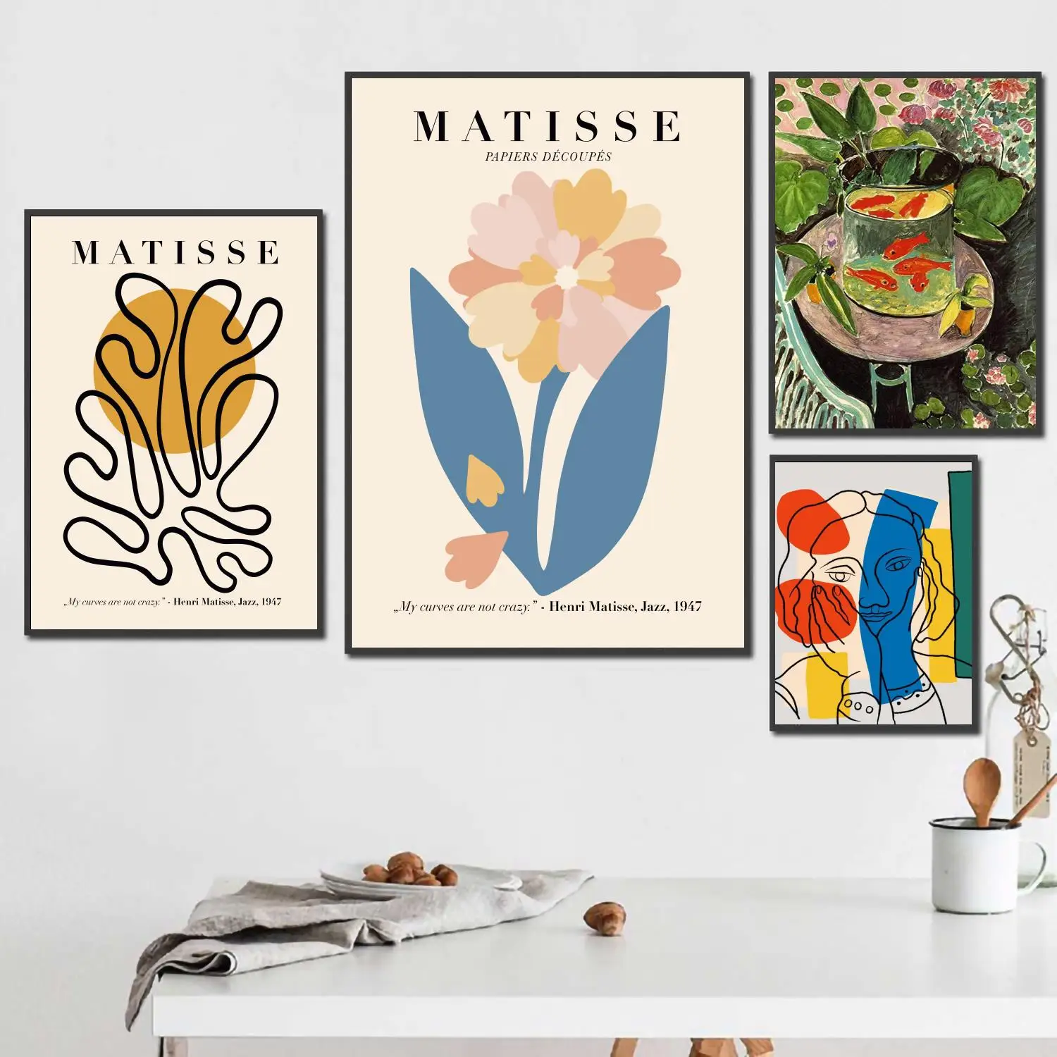 

matisse poster 24x36 Decorative Canvas Posters Room Bar Cafe Decor Gift Print Art Wall Paintings