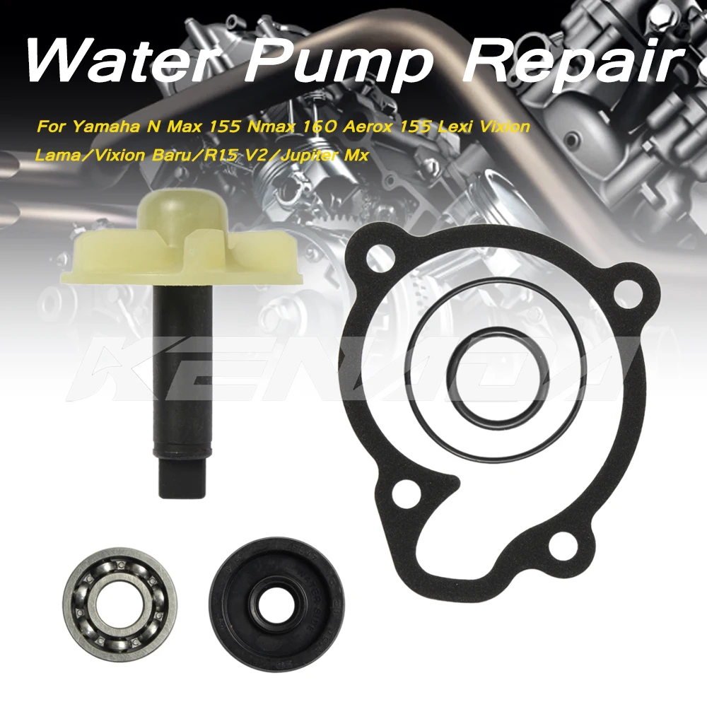 

For Yamaha N Max 155 Nmax 160 Aerox 155 Lexi Vixion Lama/Vixion Baru/R15 V2/Jupiter Mx Water Pump Repair Kit