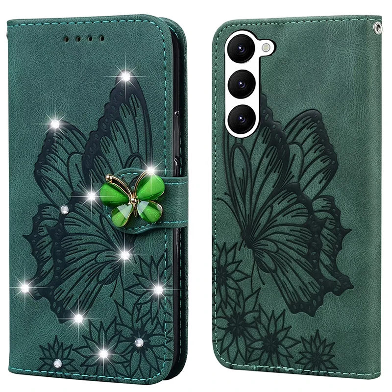 Sparkling Glitter Leather Wallet Phone Case