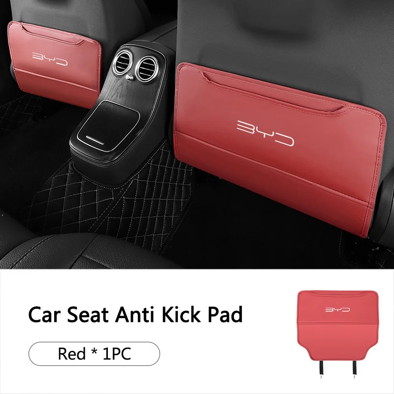PU Leather Car Seat Back Protector Pad Interior Auto Anti