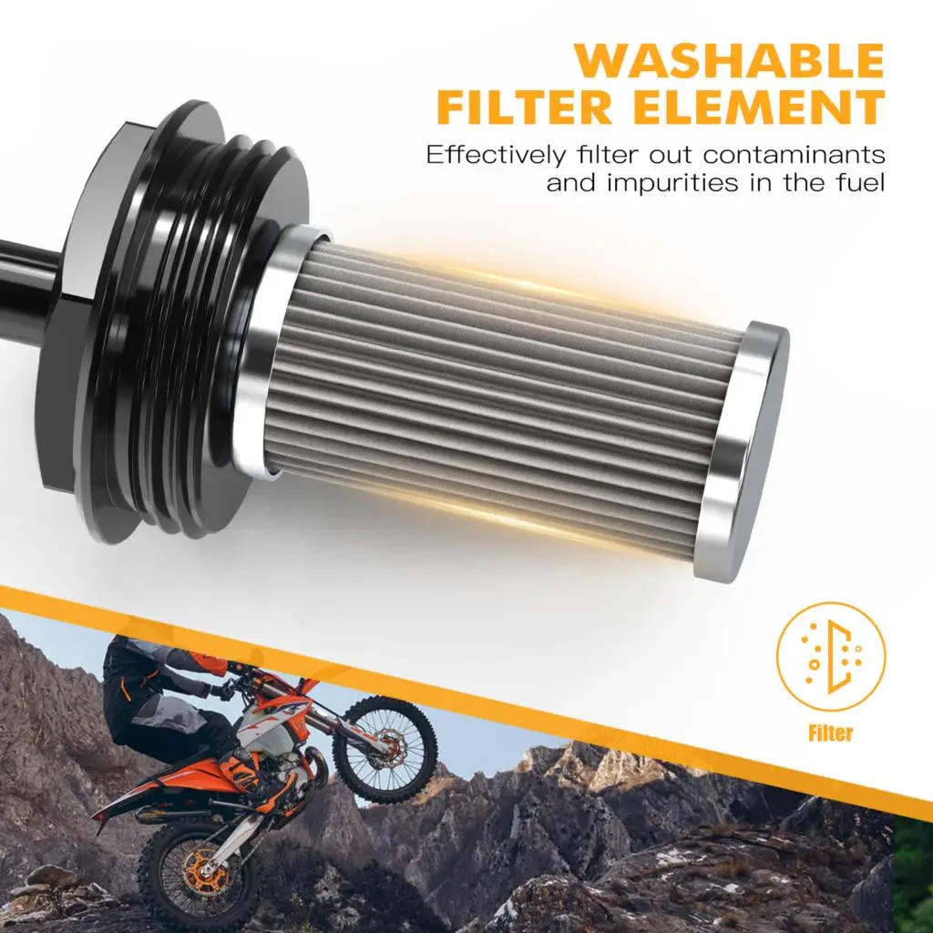 2023 2022 2021 Für KTM EXC 250 XC-W 300 EXCF 450 Husqvarna TE 300i 250i FE 501 350 S GasGas EC 300 EC 250 Motorrad Kraftstoff Filter – Detail 3