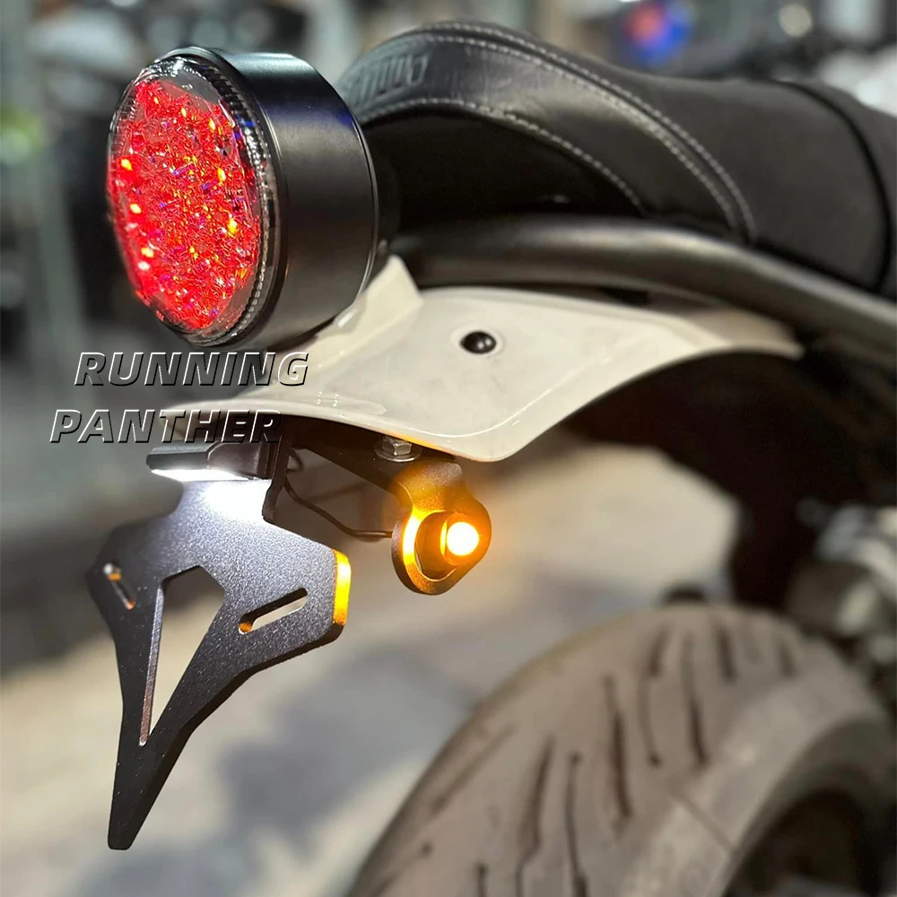 후면 쇼트 테일 주식 번호판 거치대 테일스톡 프레임 브래킷 키트, 야마하 XSR 900 XSR900 2016-2021 2020 2019 오토바이