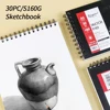1PCS 30 Sheet A3/A4/A5 Watercolor Sketchbook Paper for Drawing Painting Color Pencil Book School Artist Supplies High Quality 3