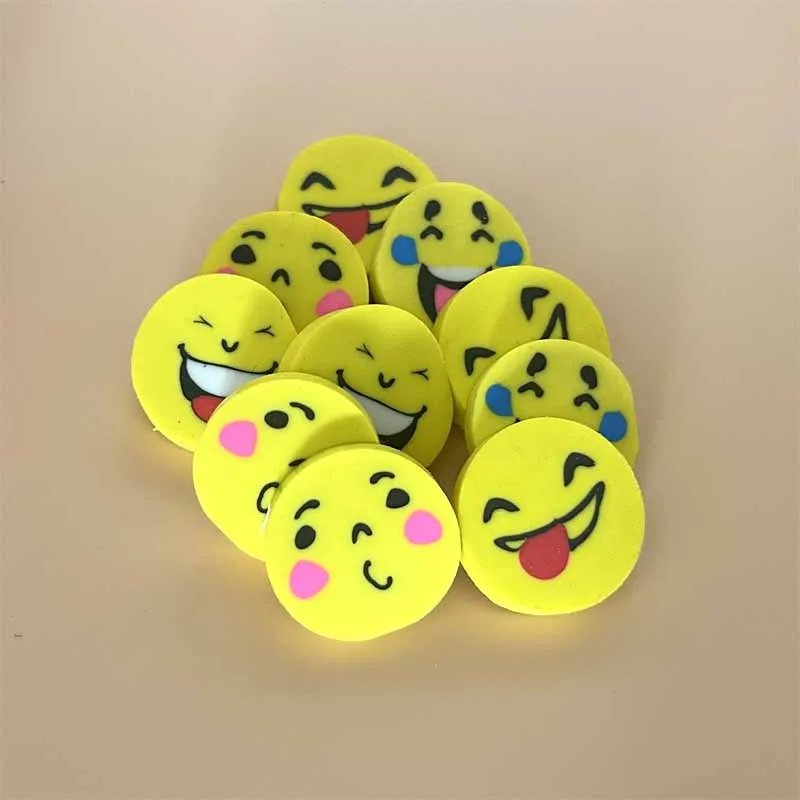 40 Pcs Mini Desk Rubber Eraser Office Correction Supplies Stationery Cute School Small Eraser Classroom Student Lovely Prizes 2