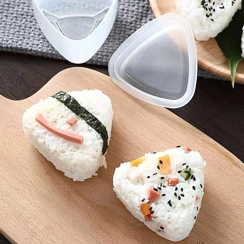 Sushi Mold Kitchen Accessories Triangle Mould Sushi Machine Tool Onigiri Rice Ball Bento Machinenori
