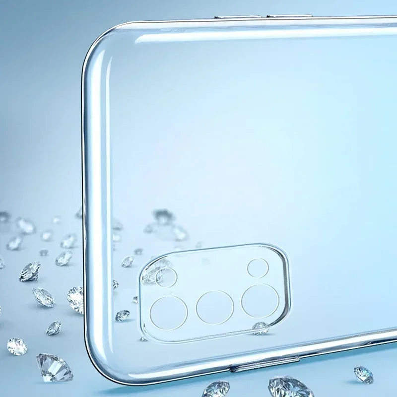 Transparent Soft Silicone Phone Case - Sleek and Minimalist Design