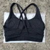 Solid Color Fitness sport Bra Women Cross soft high strength Tight Top Comprehensive Training Gym Yoga Underwear With Chest Pad 6