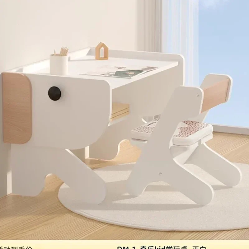 Kids Furniture Desk Children Study Table School Supplies Set Child Tables Small Room Childrens Student Classroom kid table