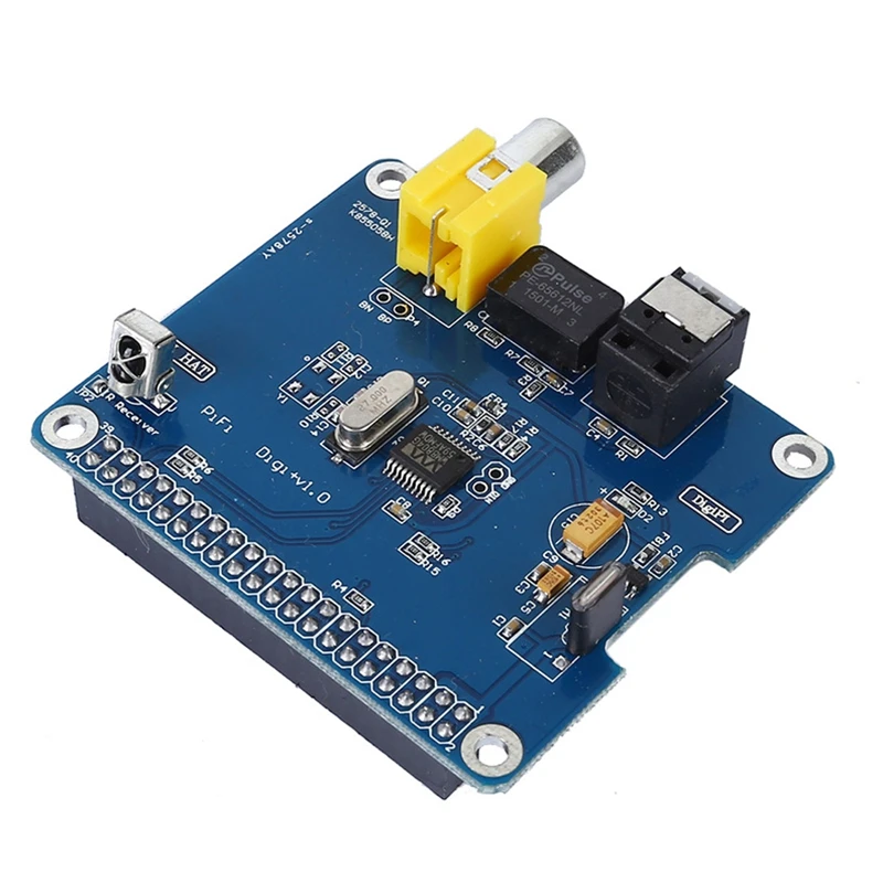 Цифровая звуковая карта HIFI Digi + I2S SPDIF оптическое волокно для Raspberry Pi 3 B Plus / 3B 2 Model и A