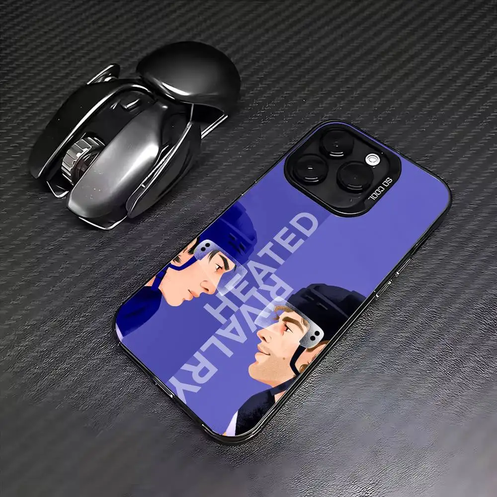 Heated Rivalry: Colorful Silver Back Phone Case
