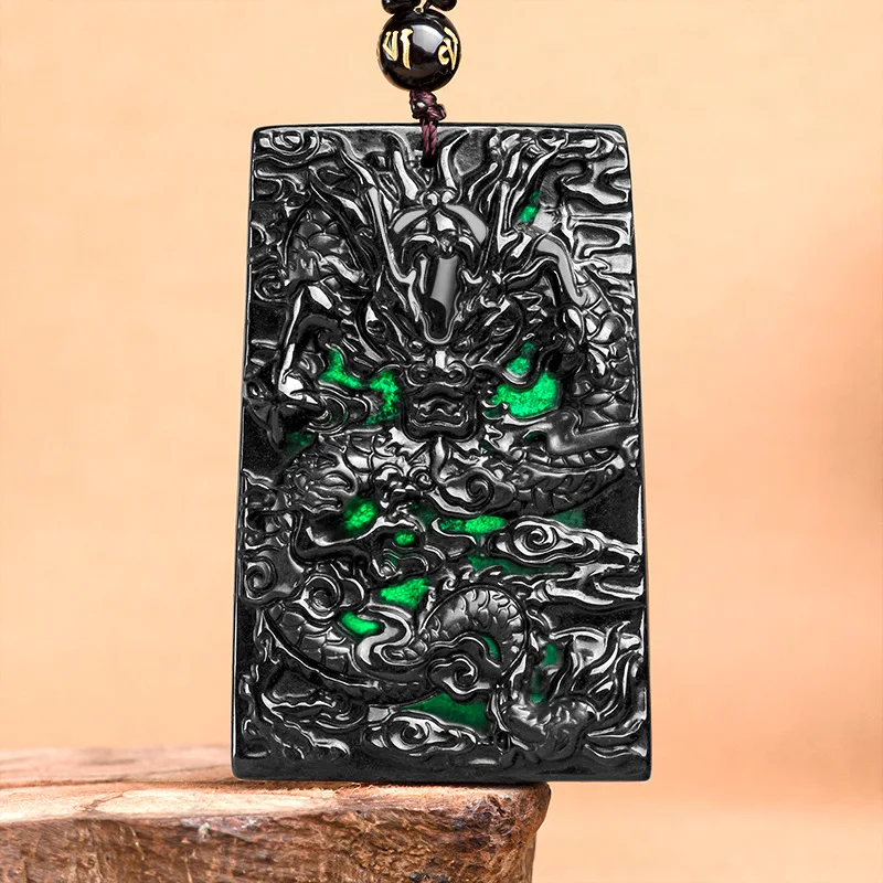 

Natural A-grade Jade Pendant Mocuilong Brand Jade Pendant Men's and Women's Jewelry High Grade Jade Necklace Real Frete Gratis
