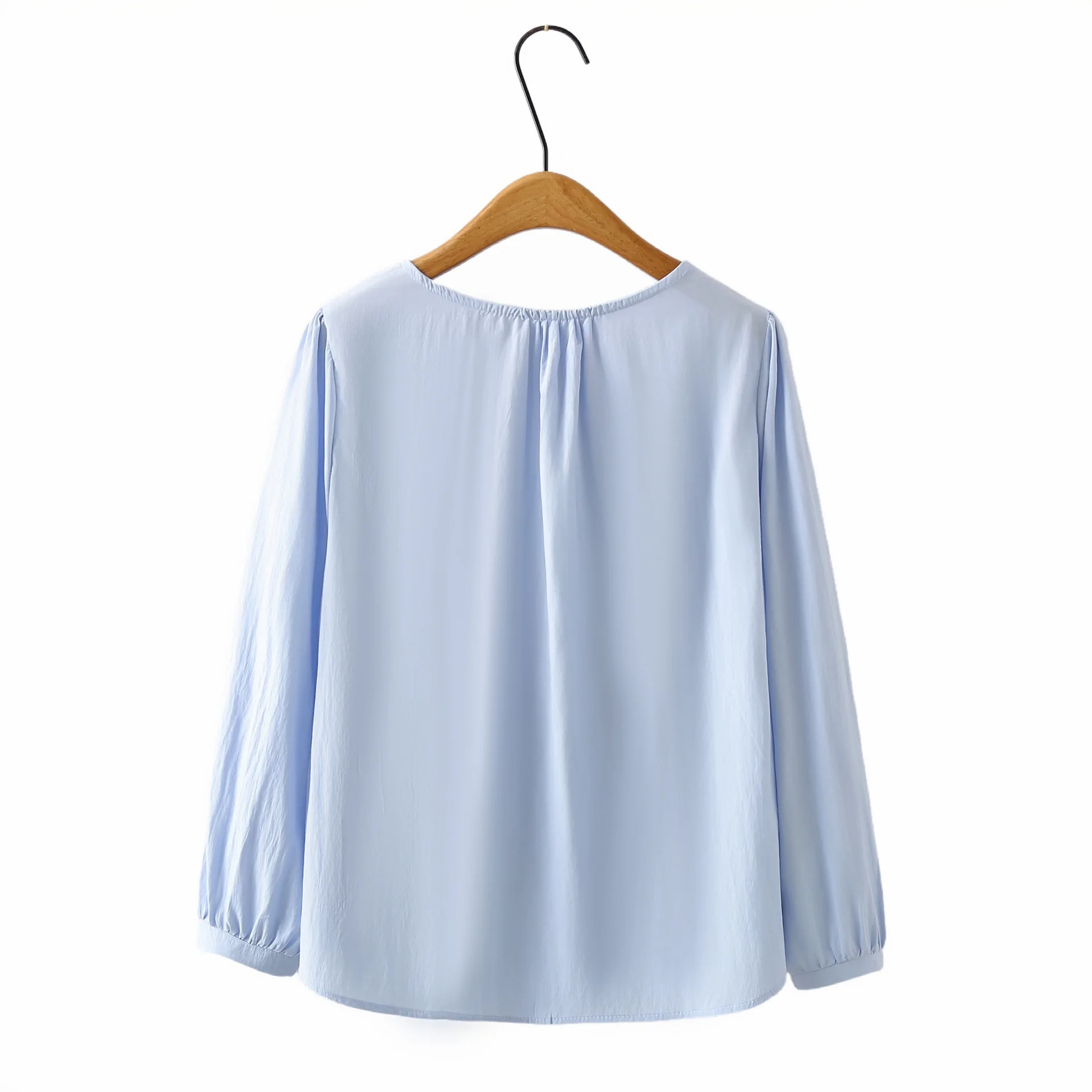 Fashion Plus Size Women's Blouses New Stylish Autumn Faux two-piece Lace Patchwork Collar Long Sleeve Tops Casual Shirt 2555