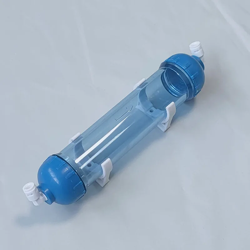 1PCS T33 WATER FILTER Cartridge Housing DIY T33 Shell Filter Bottle 2pcs Fittings Water Purifier For Reverse Osmosis System Ro Water Filter Cartridge