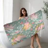 Axolotl Art Towel Microfiber Beach Towel Absorbent Quick dry Soft Yoga Swimming Resort Mountain Climbing Towel 6