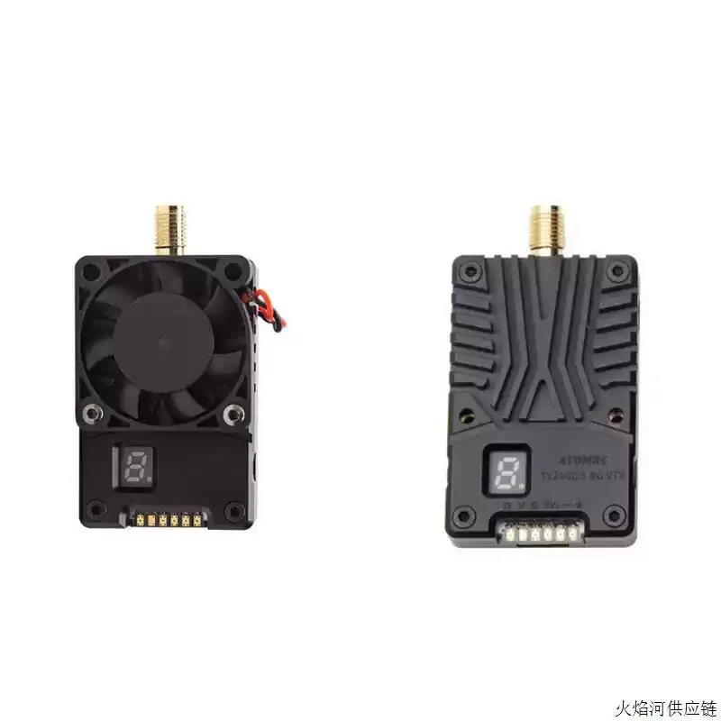 Original SKYZONE TX2500 4.9G/5.8G 2.5W VTX High Power Video Transmitter with CNC Case Cooling Fan SMA for FPV Long Range Drone thumbnail 5