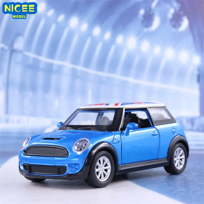 1:36 Bmw Mini Cooper Classic Car High Simulation Diecast Metal Alloy Model Car Pull Back Collection Kids Toy Gifts G24