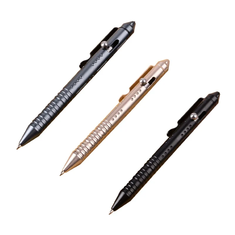 

High Quality defence personal Tactical Pen Aluminum Alloy Ballpoint Pen Multi-functional Tools Outdoor Self Defense Pen