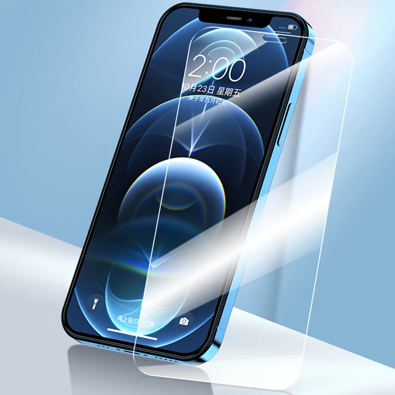 9h Tempered Glass Screen Protector For Iphone 13 12 Mini 11 Pro Xs Max