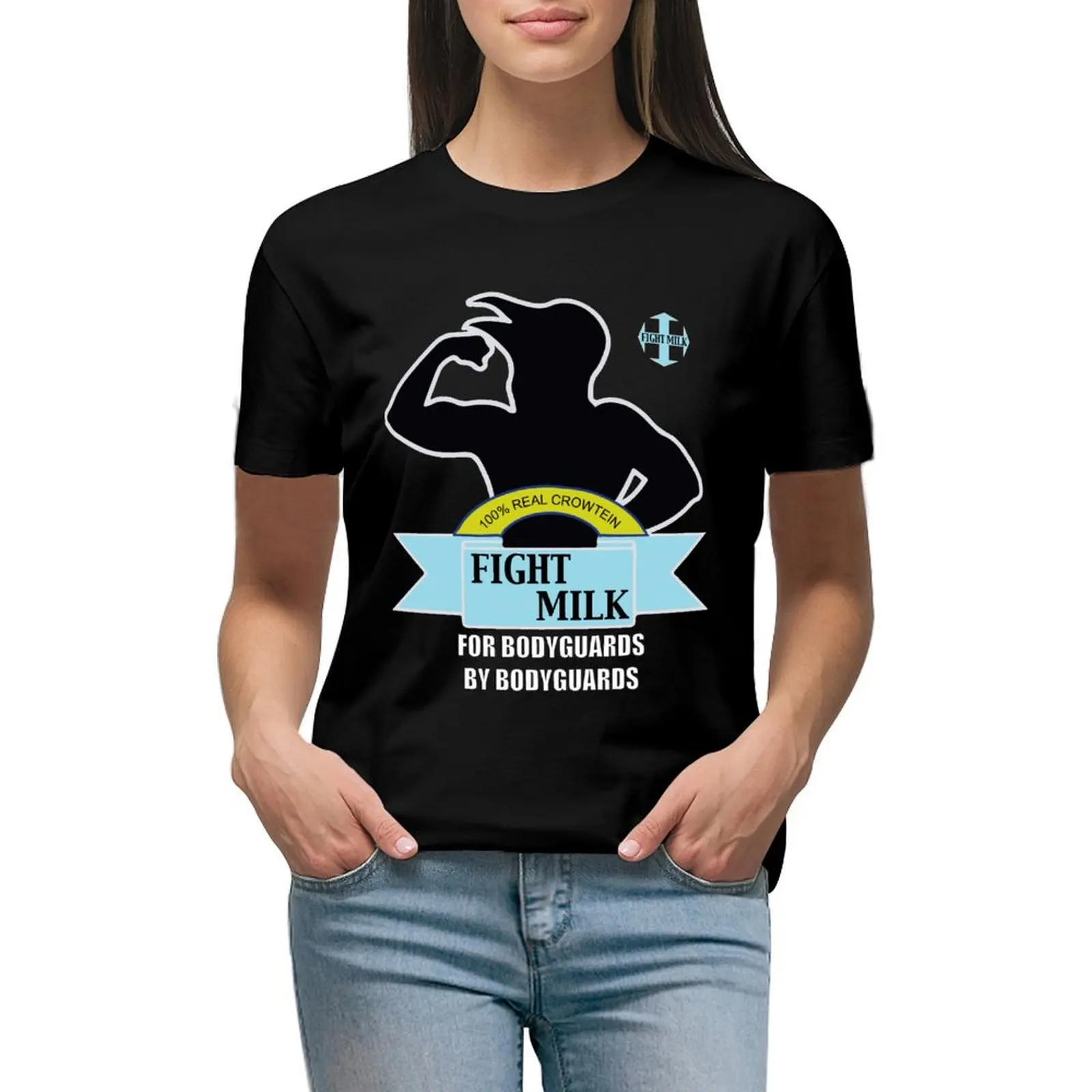

FIGHTMILK - For Bodyguards By Bodyguards - Always Sunny T-Shirt plus sizes graphics Aesthetic clothing korean Women's clothes