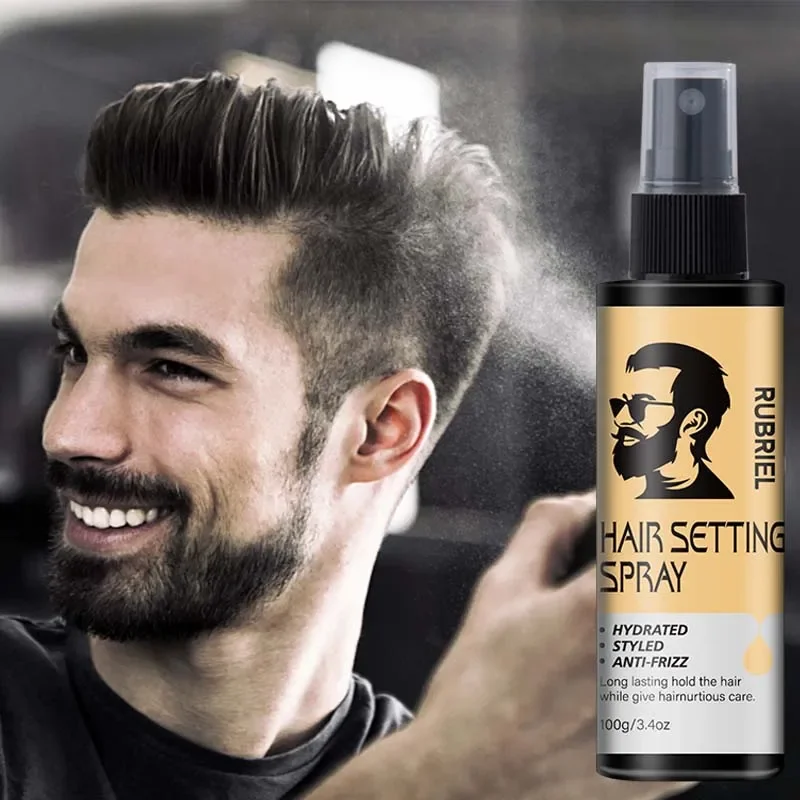 100ml Hair Fixing Spray for Water-based Hair Styling Spray for All Types with Long-lasting Hold and Flexible Styling