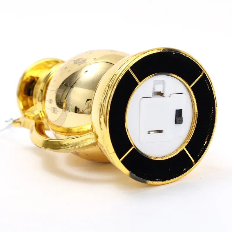 Eid Mubarak LED Warm Retro Night Light Portable Metal Plastic Portable Lantern Home Table Wall Lighting Ramadan Party Decoration - Image 6