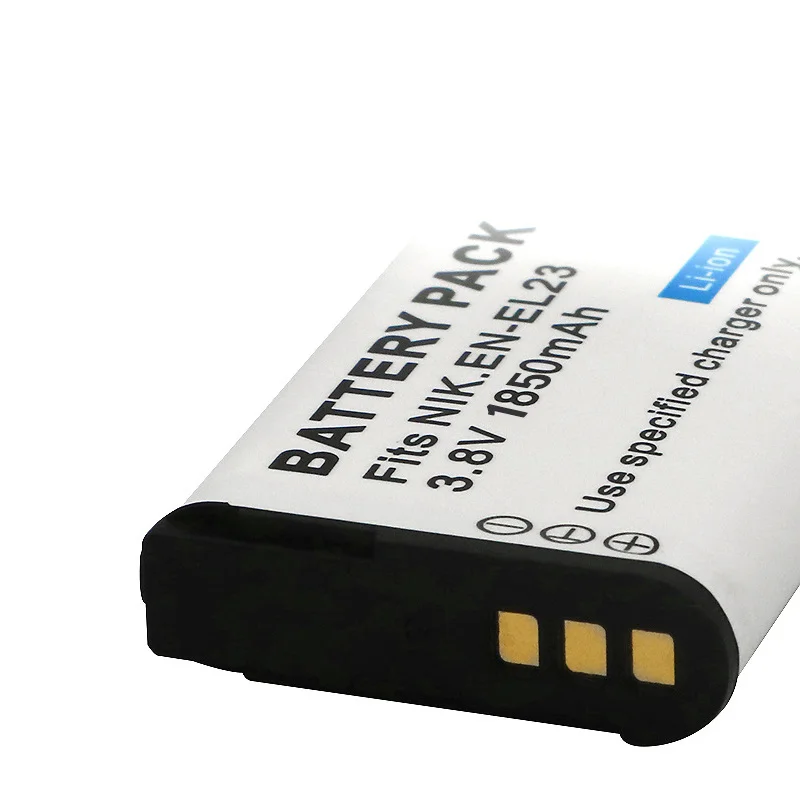 Original 1850mah EN-EL23 ENEL23 EN EL23 Battery For Nikon COOLPIX P900 P900s P610 P610s P600 B700 S810c Camera