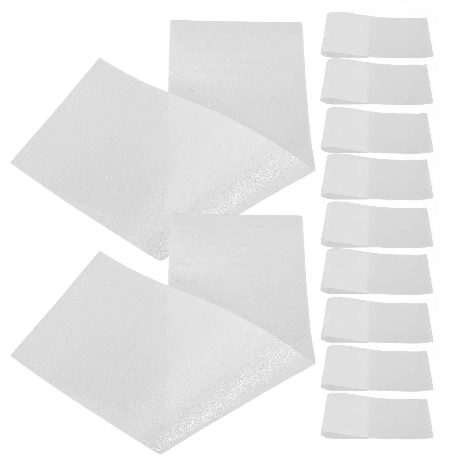 50개입 헤어 컬러링 시트 재사용 가능한 염색 스트립 하이라이팅 발레아쥬 포일 대체품 살롱 미용사 헤어드레서 펌 페이퍼