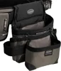 Boss Mullet Buster 3 Bag Tool Belt with Suspenders in Grey, 55135, Black, full size 4