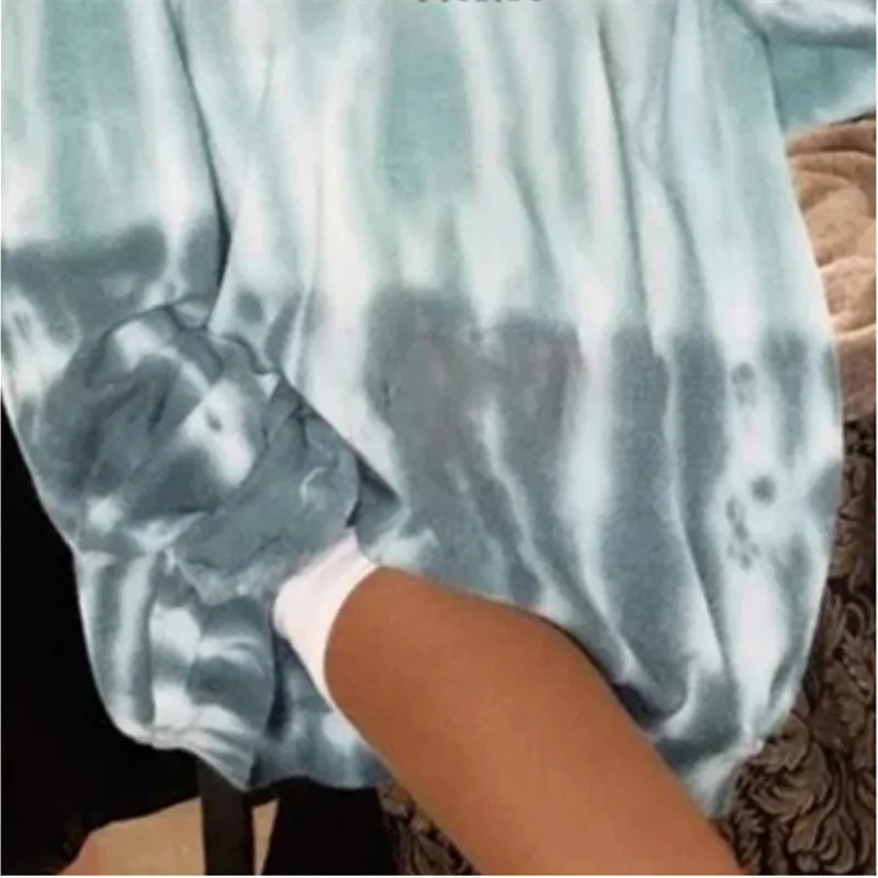Oversized Hoodies Women Tops Letter Print Tie Dye Gradient Sweatshirt Winter Warm Streetwear Pullovers Punk Graphic Hoodies|Hoodies & Sweatshirts| - AliExpress