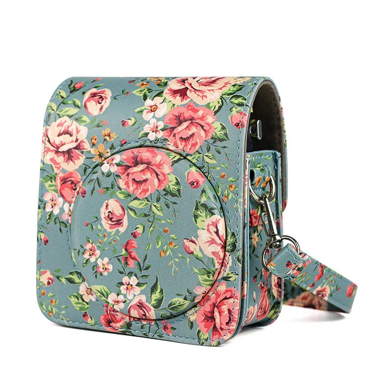 AFGRAPHIC Borsa a tracolla in tela con tracolla regolabile per fotocamera Fujifilm Instax Mini EVO, Mini 90, Mini 70, Mini 40 Neo Classic, colore: cachi, cachi, Custodia per fotocamera