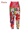 New Men/Womens Froot Loops Funny 3D Print Fashion Tracksuits Crewneck hoodie Joggers Pants + Hoodies TZ08 5