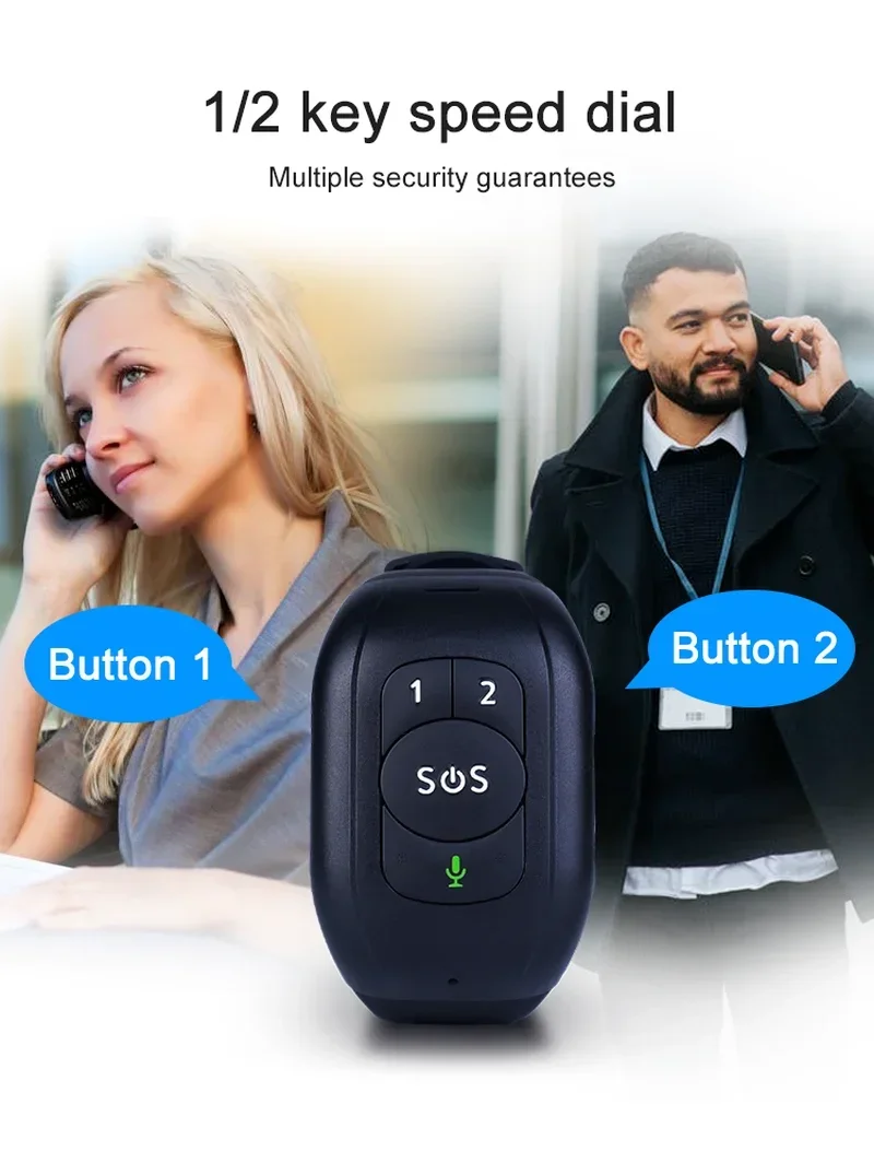 V48 IP67 Waterproof 4G LTE GSM Elderly SOS Button Wristband Bracelet Emergency Alarm gps tracker bracelet for the elderly Stray