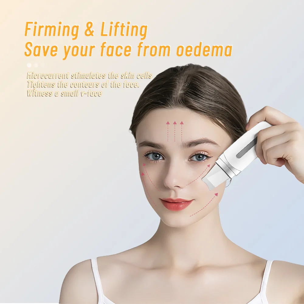 Ultrasonic Peeling Machine Tender Skin Instrument Remove Blackhead Cuticle Dead Skin Face Acne Suction Blackhead Pore Cleaner remove wrinkles around eyes fade dark circles eye care coffee essence tender and firming care for eye skin eye cream