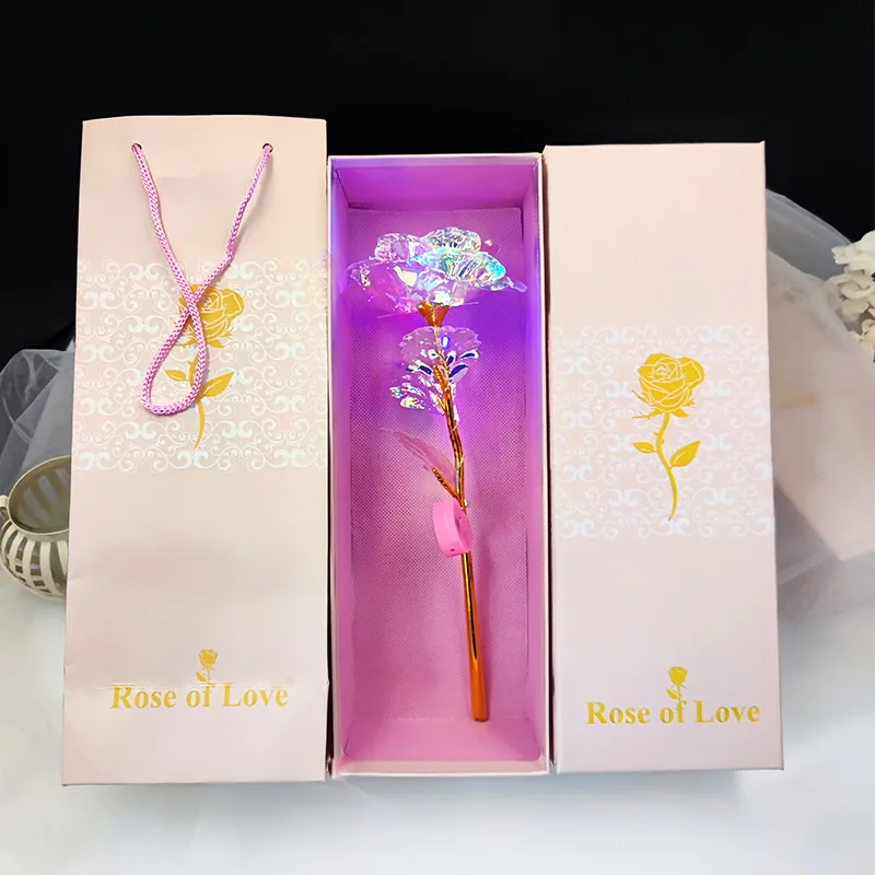 LED pink Gift Box