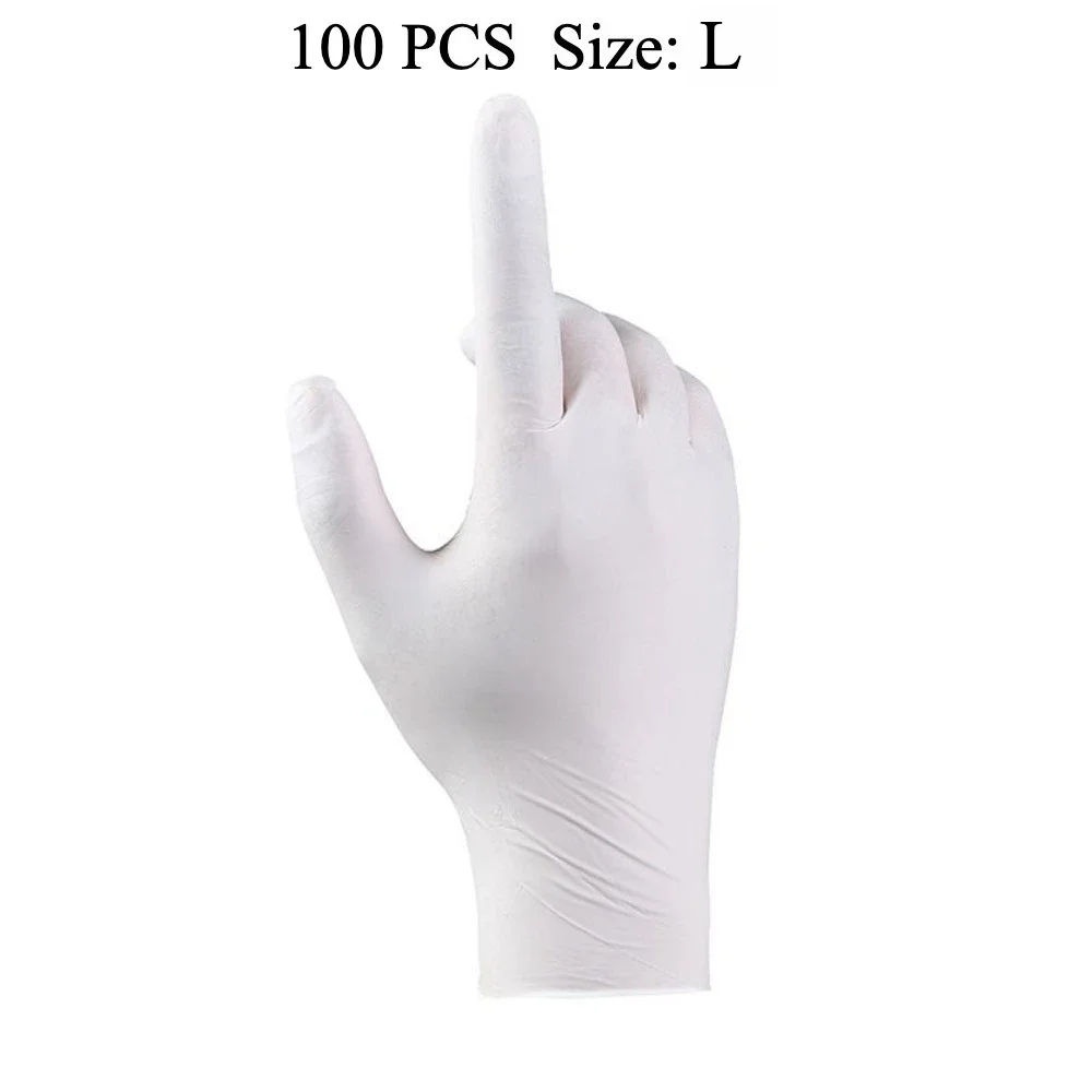 White 100 PCS - L