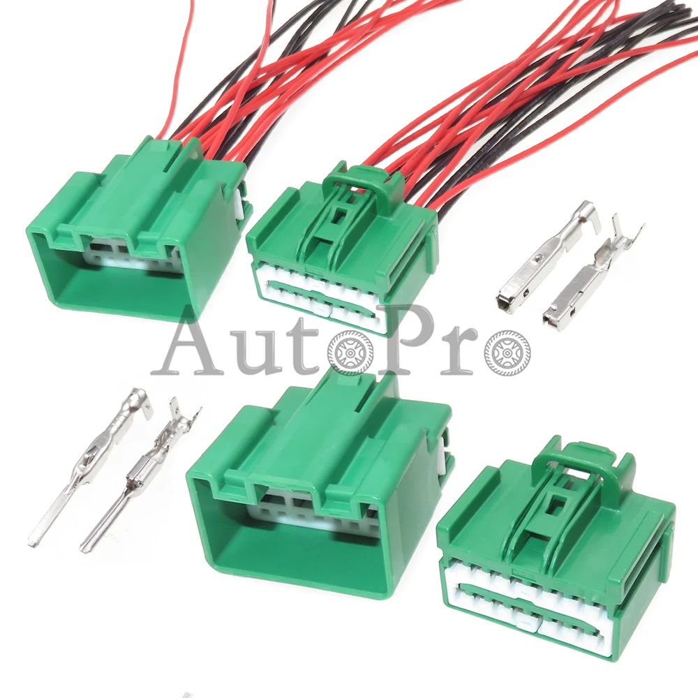 

1 Set 16 Hole 7282-6453-60 Auto Wiring Starter Terminal Male Female Sockets 7283-6453-60 Car Electrical Connector