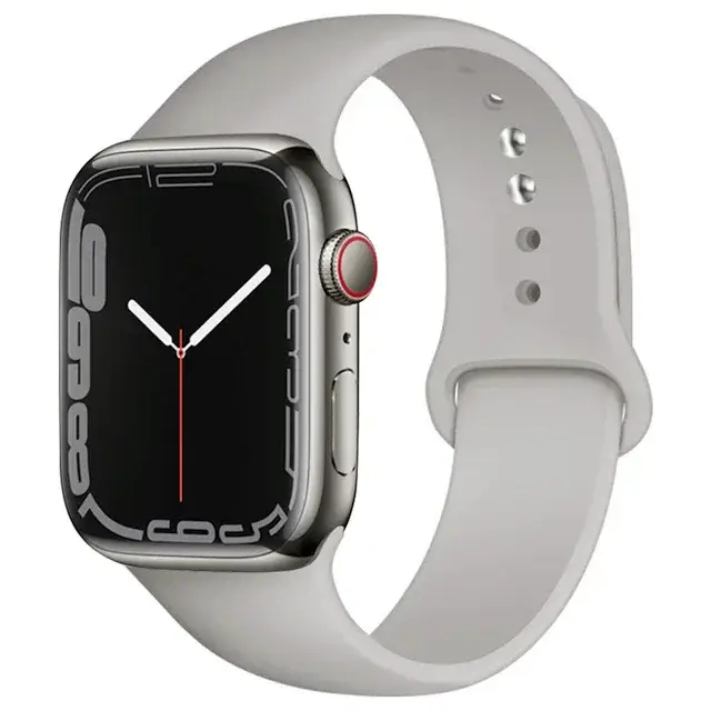 Silicone Band For Apple Watch strap 46mm 44mm 45mm 40mm 41mm 42-38mm 49mm sport bracelet iwatch series 11 10 9 8 7 6 5 SE Ultra3 - Image 45