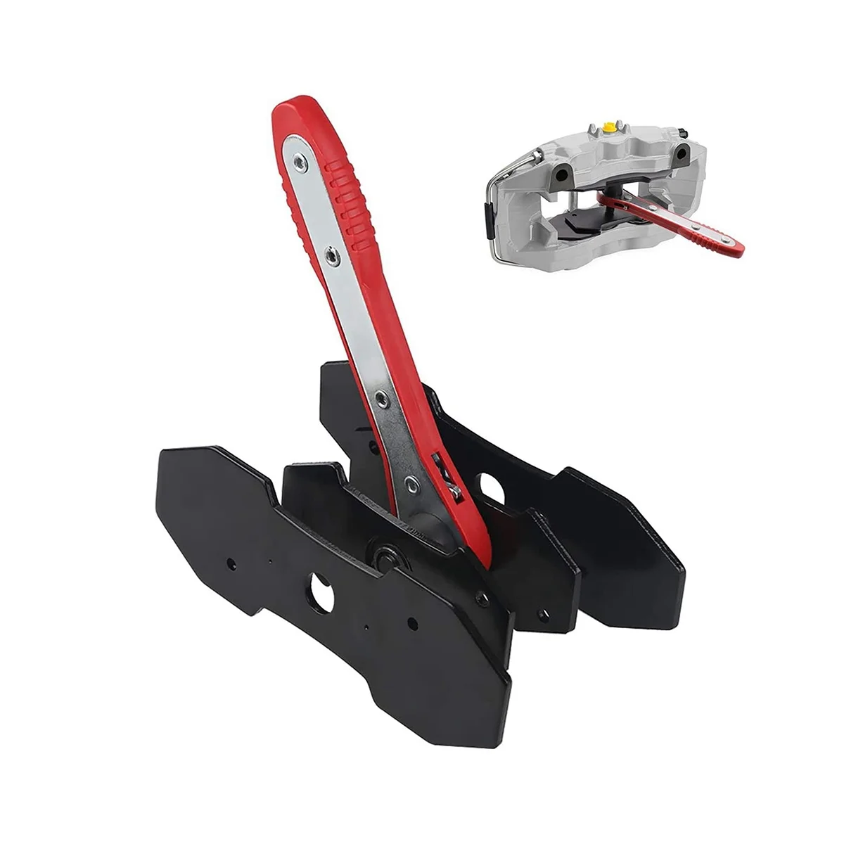 

Car Press Automobile Ratchet Brake Piston Spreader Caliper Pad Portable Install Tool for Most Large Trucks