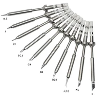 TS100 Soldering Iron Soldering Iron Tip Replacement Bit Head B2 BC2 C4 D24 K I Ku ILS C1 Lead Free Soldering Iron Accessories 1