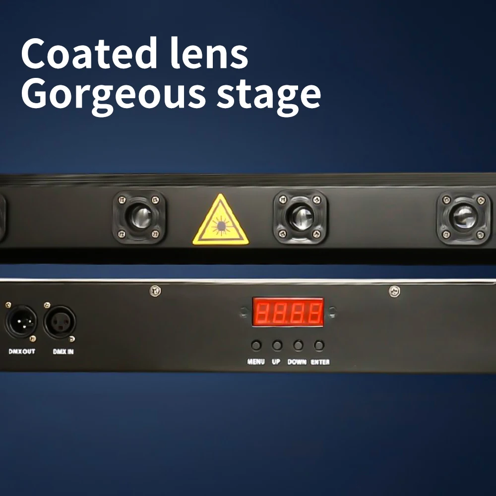 8 Eyes LED Beam Bar Moving Head Light disco ball light disco light led stage light moving beam light Laser Lamp RGB DMX Controller Stage Effect Bar DJ Disco Party Wedding Spot Beam Lighting