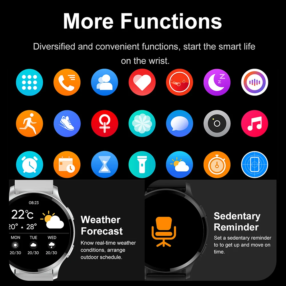 GFORDT ο  ȭ Ʈ ġ   ڵ    ǰ ð  100 +   Smartwatch
