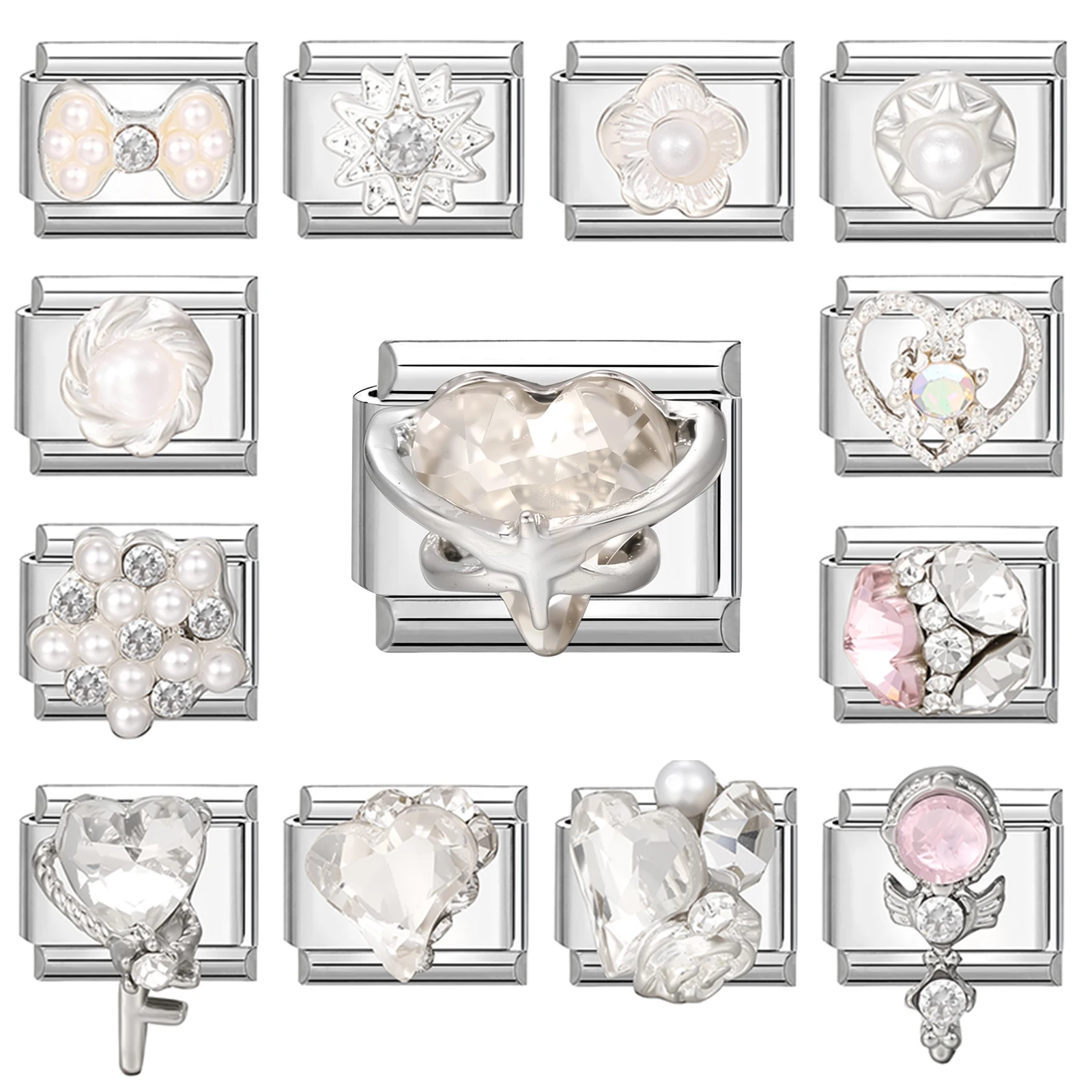 Zircon Charm Bracelet DIY Making Gifts
