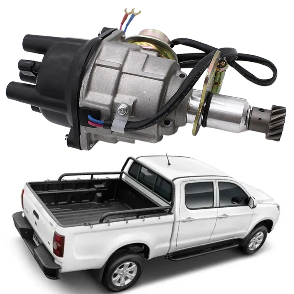 Electronic Ignition Distributor Electrical Electronic Distributor Compatible with Nissan Sunny B110 B210 Pickup A12 A14 A15