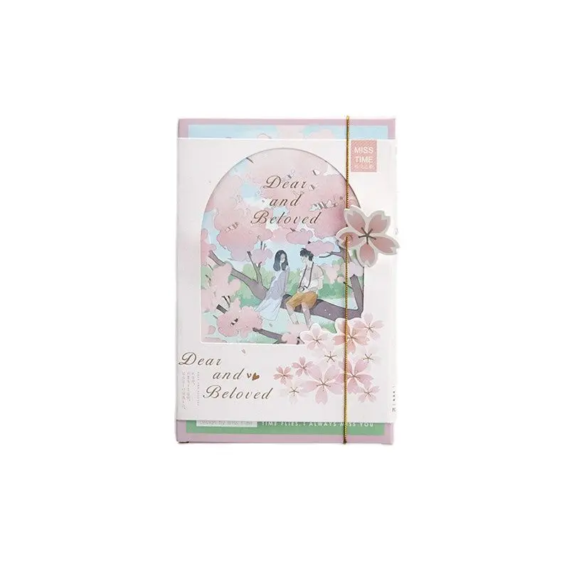 30 Pcs/Set Dear and Beloved Paper Postcard DIY Romantic Love Greeting Cards Message Card Xmas and New Year Gift