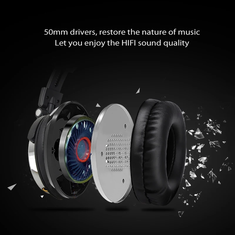 Oneodio Cuffie Over Ear Hifi Studio DJ Cuffie Cablate Monitor Musica Gaming Cuffie Auricolari Per Telefono Computer PC_voghion.com