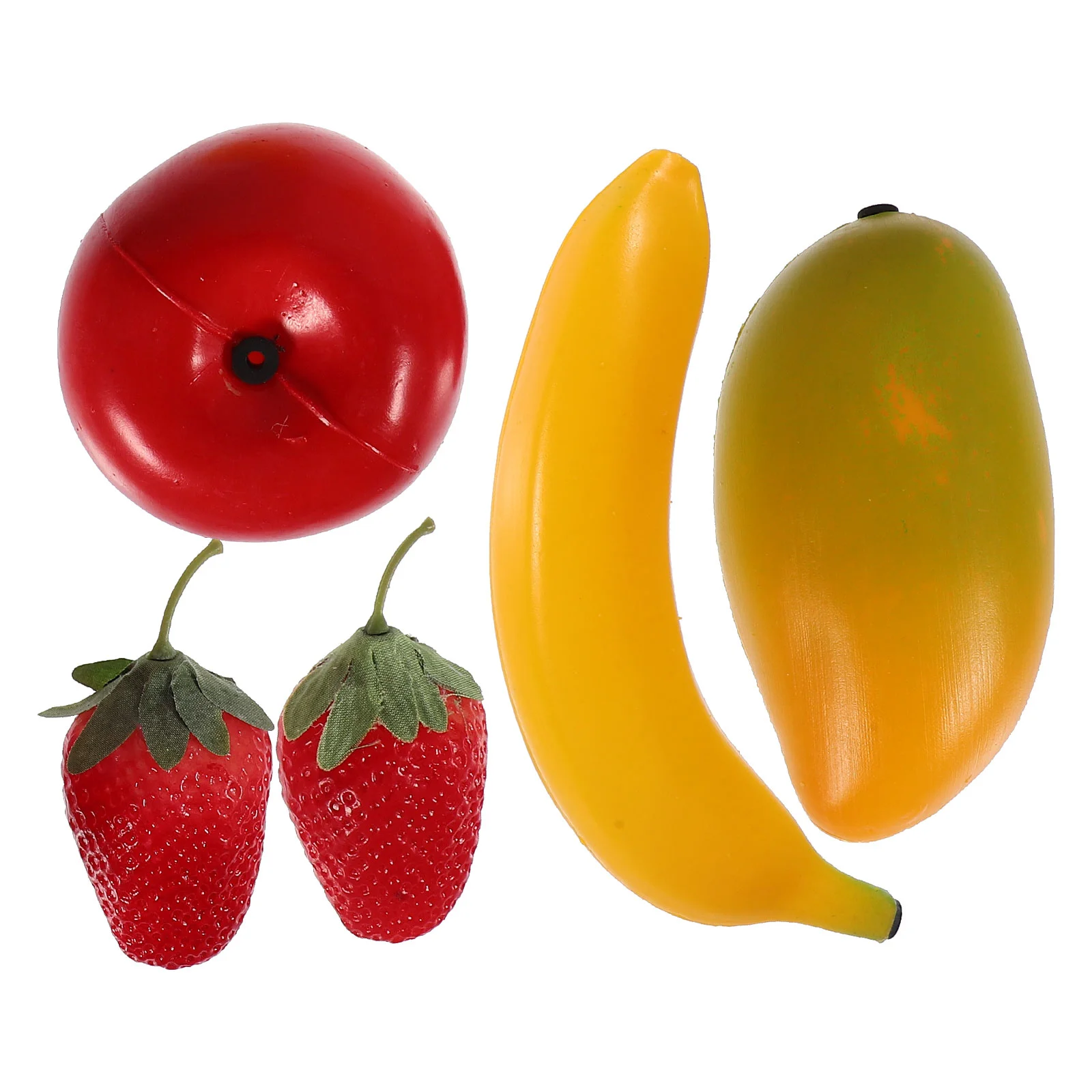 Simulated Fruit Sandbox Fruits Maracas for Baby Shaker Banana Abs Musical Instrument Kid Child Toy