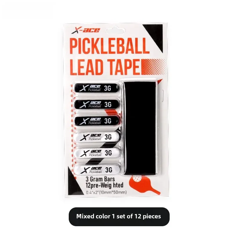 מכירה חמה של מחבט פיקלבול X-ACE עם משקולות עופרת לאיזון 3 גרם, גיליון עופרת לאיזון משקולות טניס ואביזרים