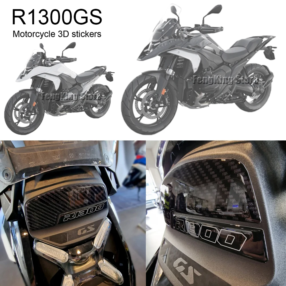 

Мотоциклетные 3D резиновые наклейки, защита обтекателя Для BMW R1300GS R 1300 GS 2023 2024
