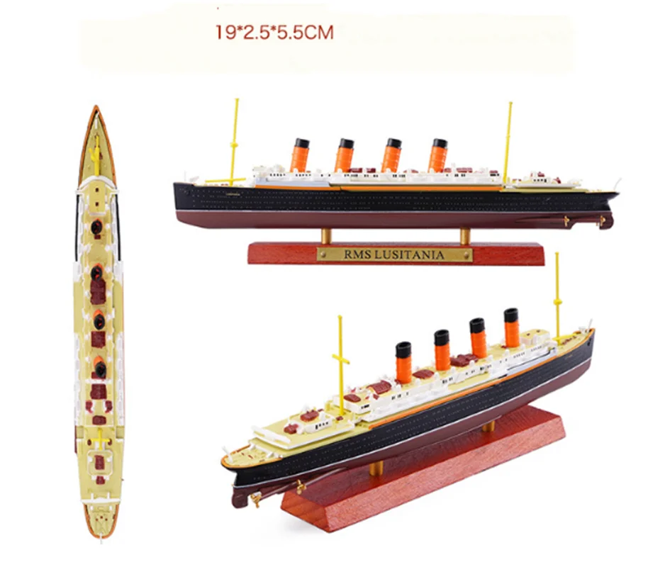 New product 1:1250 alloy cruise ship model,high-quality ship decorations,collectible gifts,wholesale 3